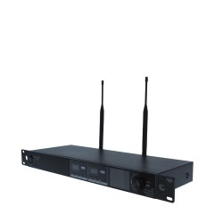 Sistema duplo de Microfone de mão UHF - Série True Diversity