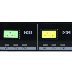 Sistema duplo de Microfone de mão UHF - Série True Diversity