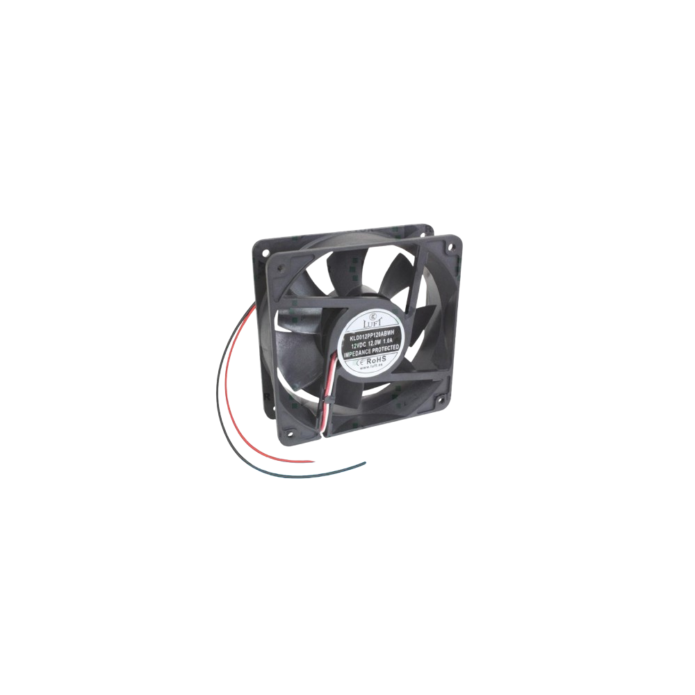 Ventilador 12V, 120x120x38mm, 2 Fios