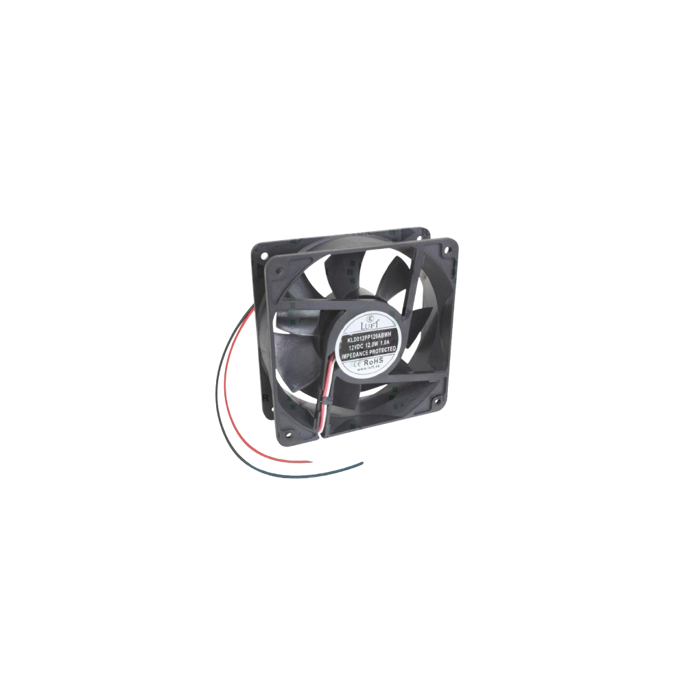 Ventilador 12V, 80x80x25mm, 2 Fios