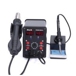 Estação de Soldar e Dessoldar SMD Ar Quente, 750W