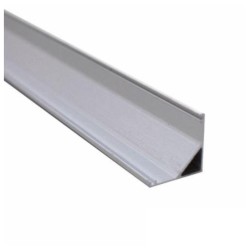 Perfil de Alumínio para Fita LED, de canto, 2 metros