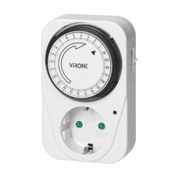 Temporizador Horário Analógico Ajustável, ciclo de 24H