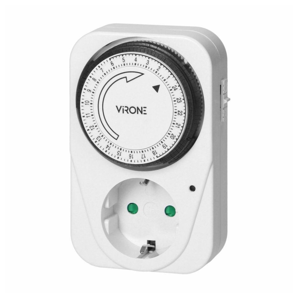 Temporizador Horário Analógico Ajustável, ciclo de 24H