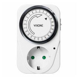 Temporizador Horário Analógico Ajustável, ciclo de 24H