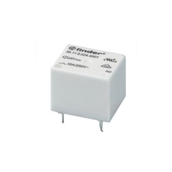 Relé DC Mini 24V/1C/10A – R:12mm Circuito Impresso