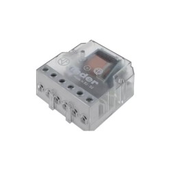 Relé de instalação, biestável, de impulsos, 12VAC, 10A, IP20