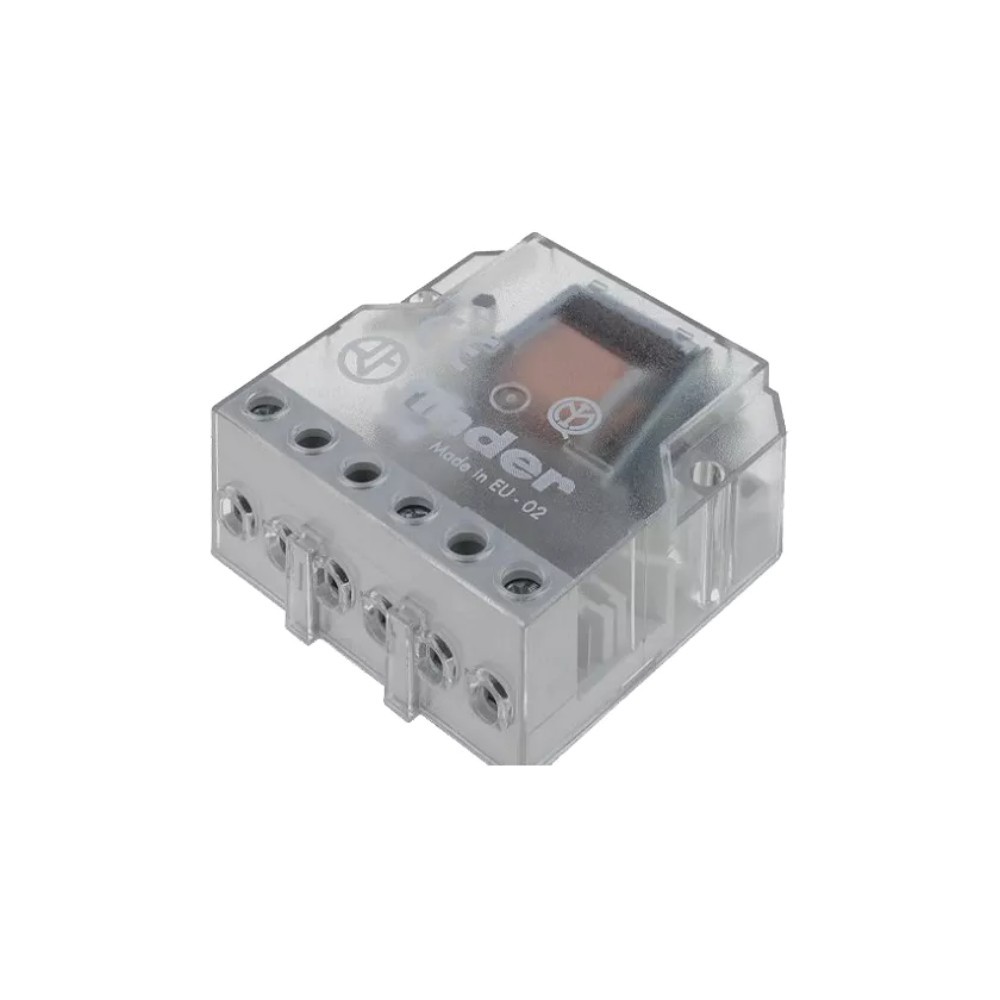 Relé de instalação, biestável, de impulsos, 12VAC, 10A, IP20