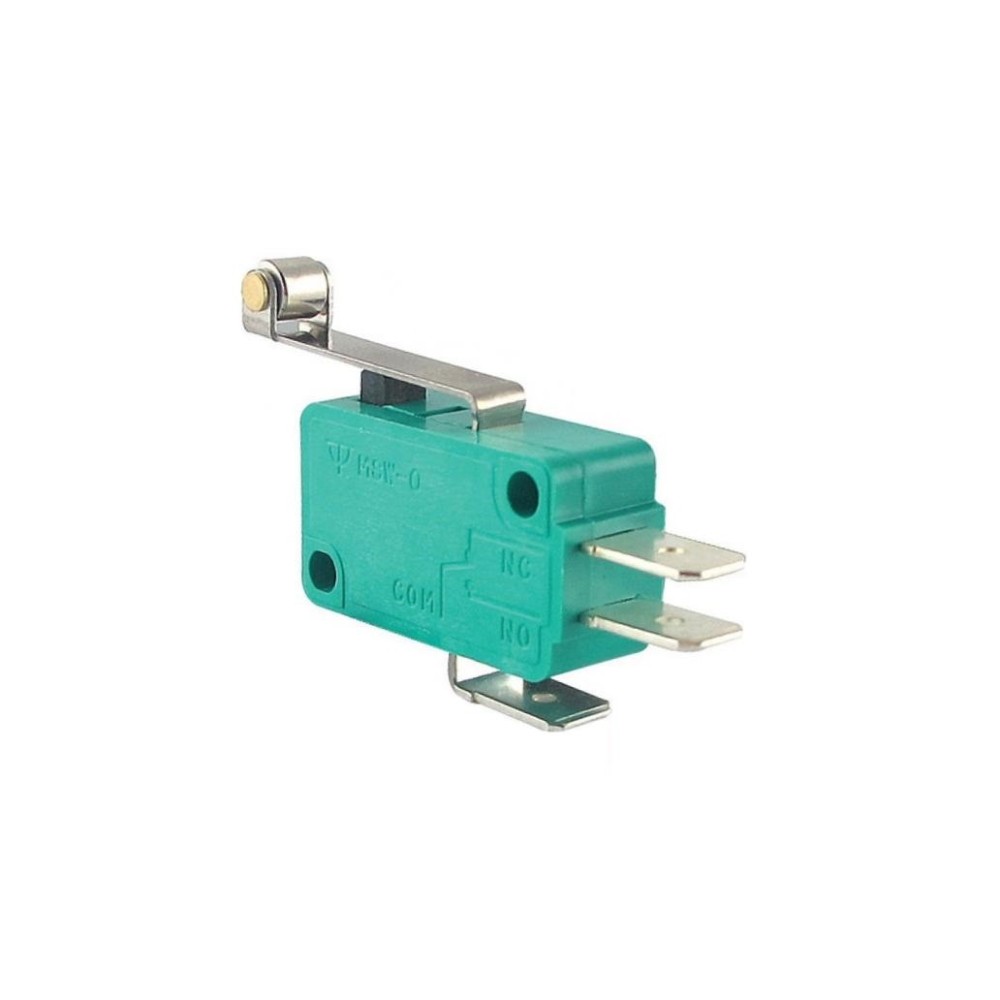MicrosWitch SPDT, 250V/16A - 125V/10A, com rolo