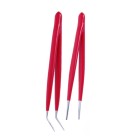 Conjunto de 2 Pinças com Pontas curvas e planas