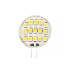 Lâmpada 15 Leds 3528 Smd, G4, Branco Frio, 12v