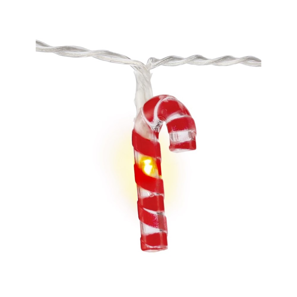 Luzes de Natal formato Bengalas, c/ 10 LEDS, IP20, 1.2mt