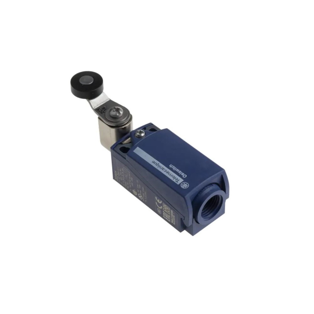 Interruptor de Limite, Alavanca de Rolete, SPST-NA, SPST-NF, 10A, 240V, 0,1Nm, Série OsiSense XC