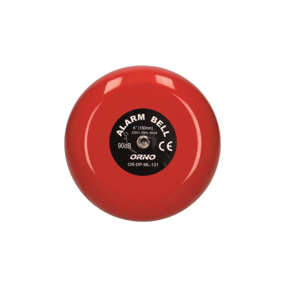 Campainha Industrial Vermelha,  90dB, 230V