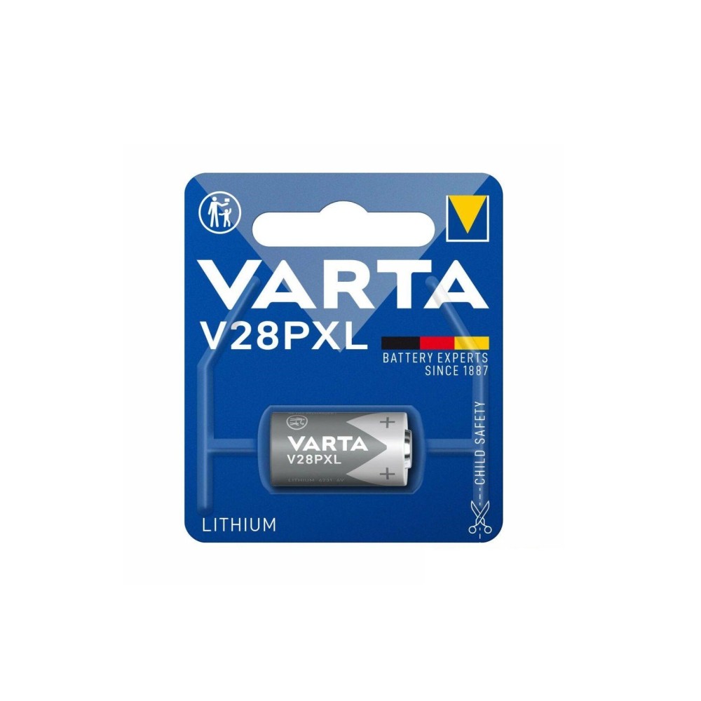 Pilha de Lítio, V28PXL, 6V, VARTA