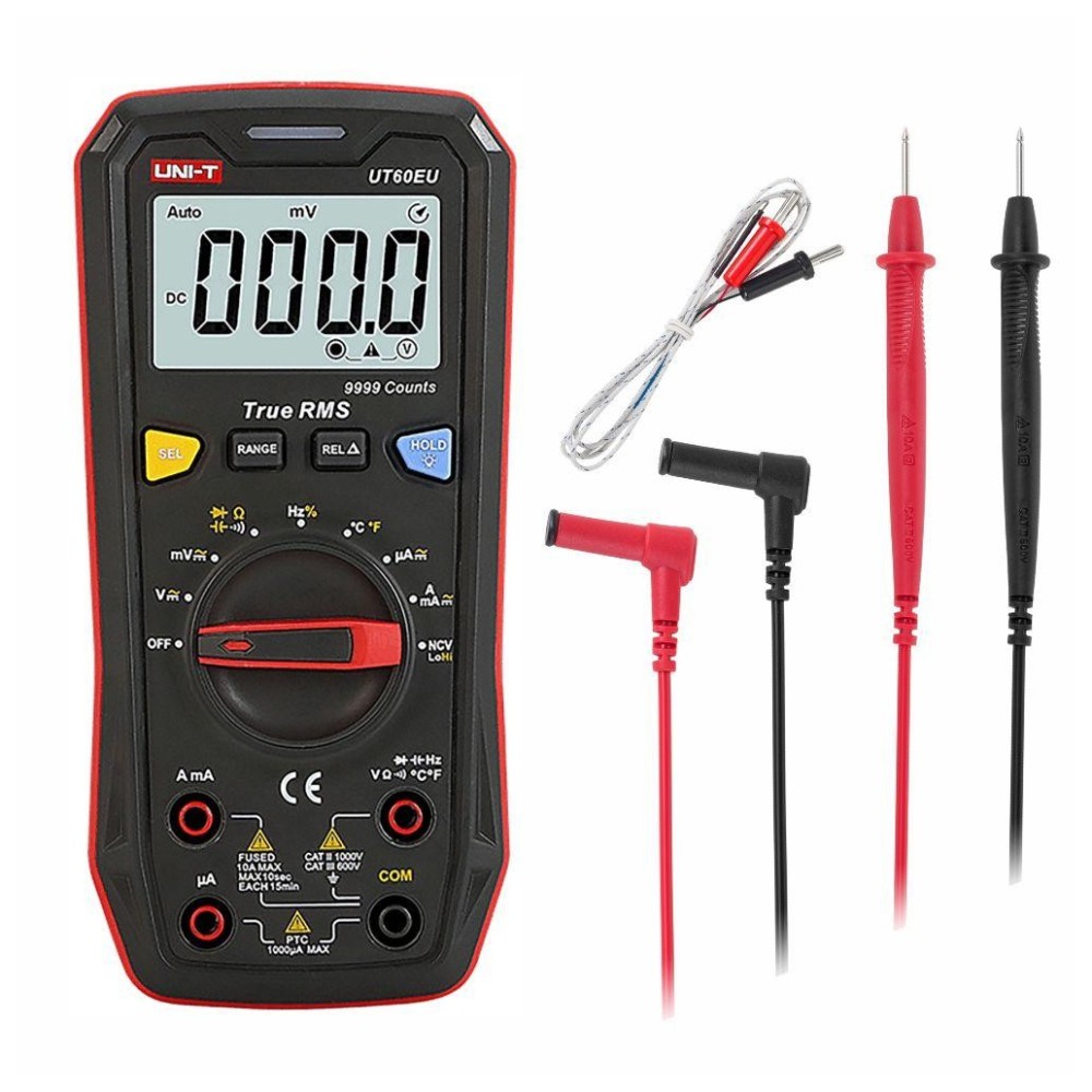 Multímetro Digital Universal, 1000V, 10A, 100MOhm