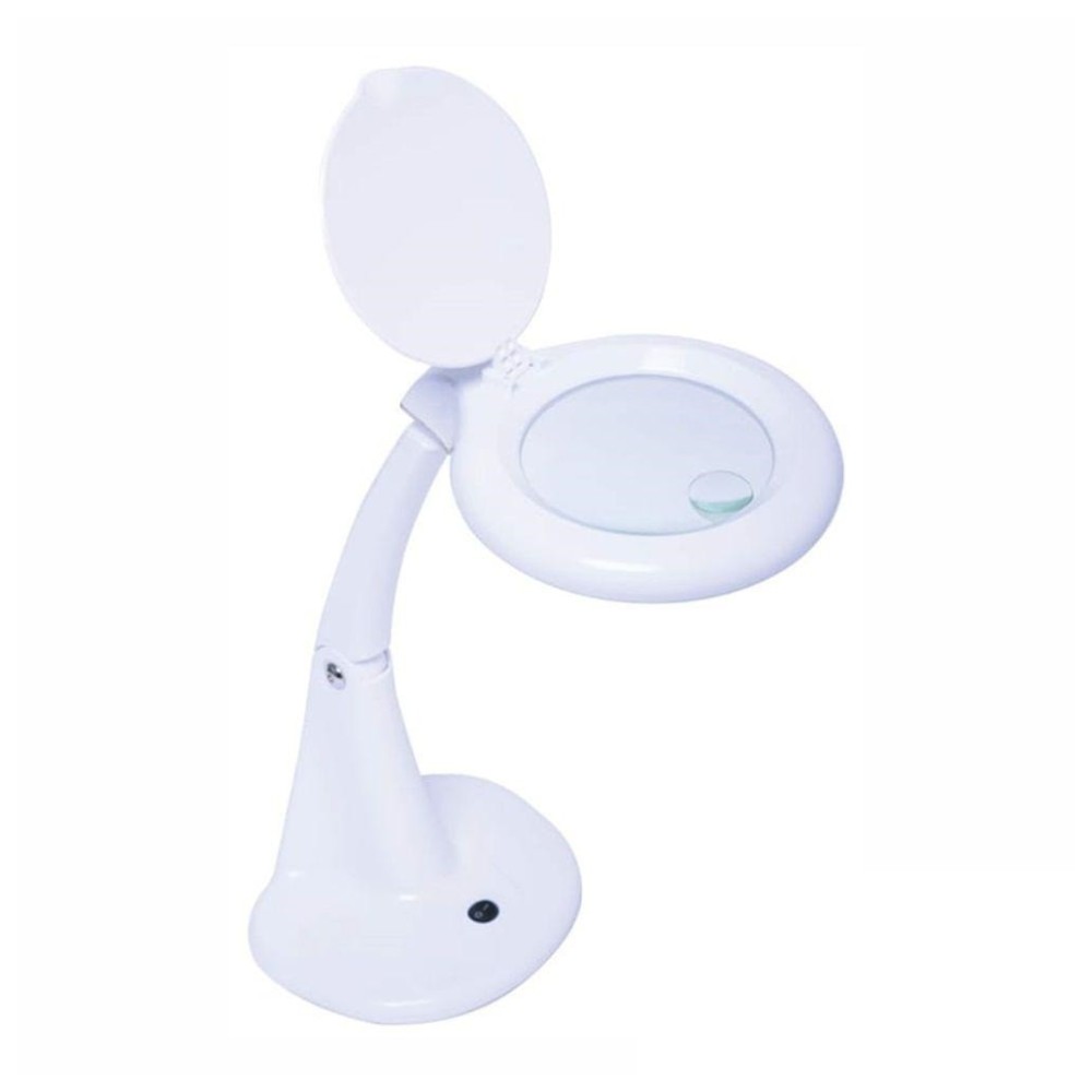 Candeeiro de Secretária, com lupa 3/12 Dioptrias, 40 LED, 6W