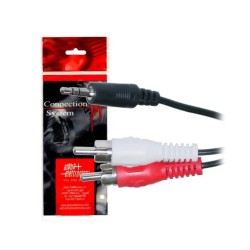 Cabo Jack 3.5mm Macho Stereo / 2-Rca Macho, 3 metros
