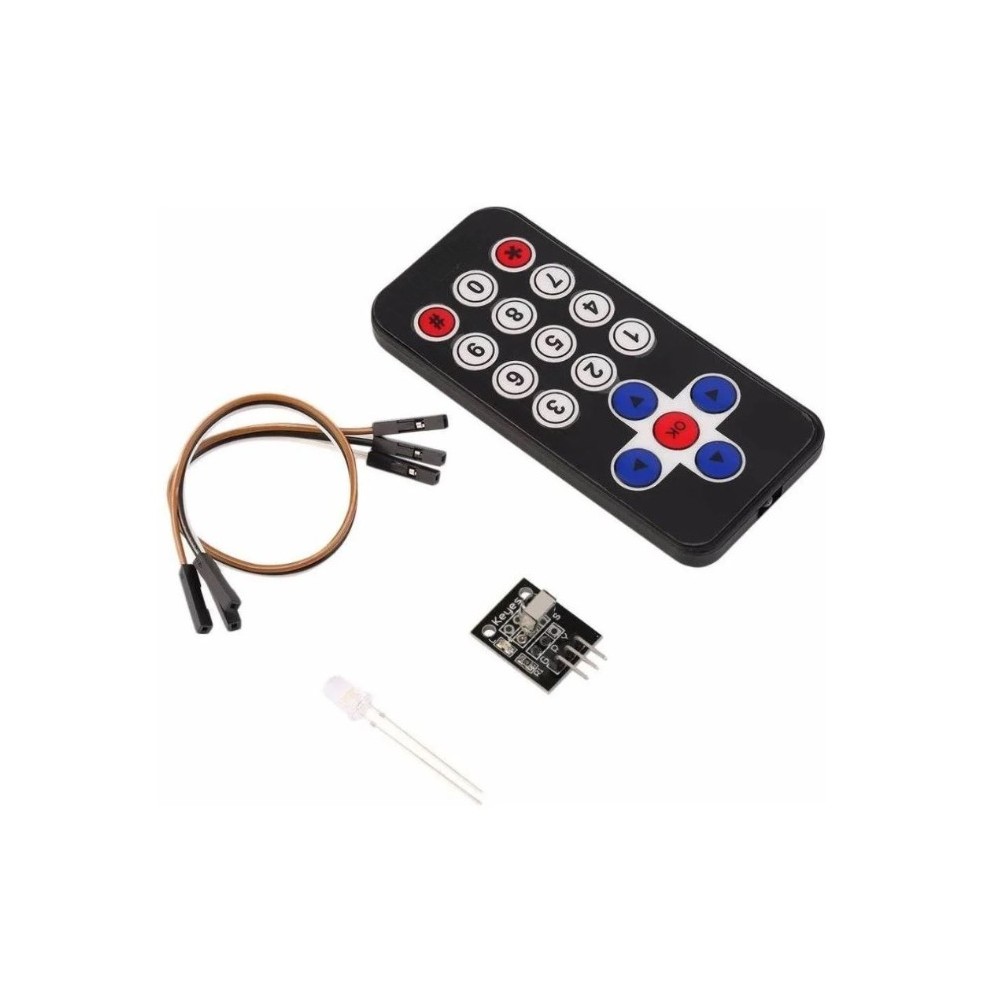 Kit Módulo Infravermelho IR + Controle Remoto para Arduino