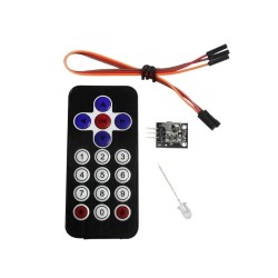 Kit Módulo Infravermelho IR + Controle Remoto para Arduino