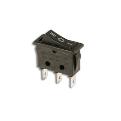 Interruptor comutador de painel, ON-OFF-ON, 1C/3P, 15A-250V