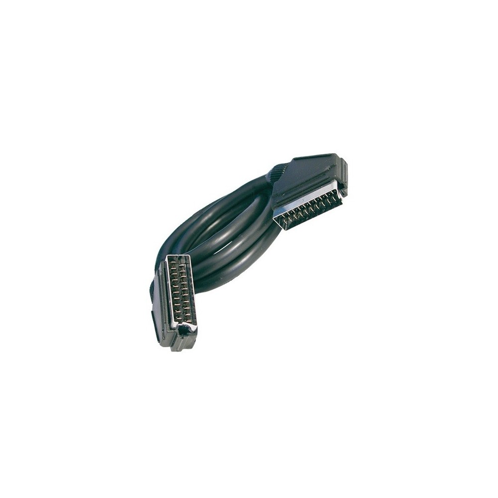 Cabo Scart Macho/ Scart Macho, 21 pinos, , Ø: 9,4mm, 1,5mt
