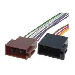 Cabo com Conector Áudio ISO, Macho, Universal, DIN