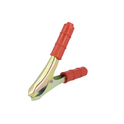 GARRA PARA BATERIA 200A 25mm  VERMELHA