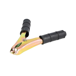 Garra preta, tipo crocodilo, 200A, intervalo ajuste máximo 25mm