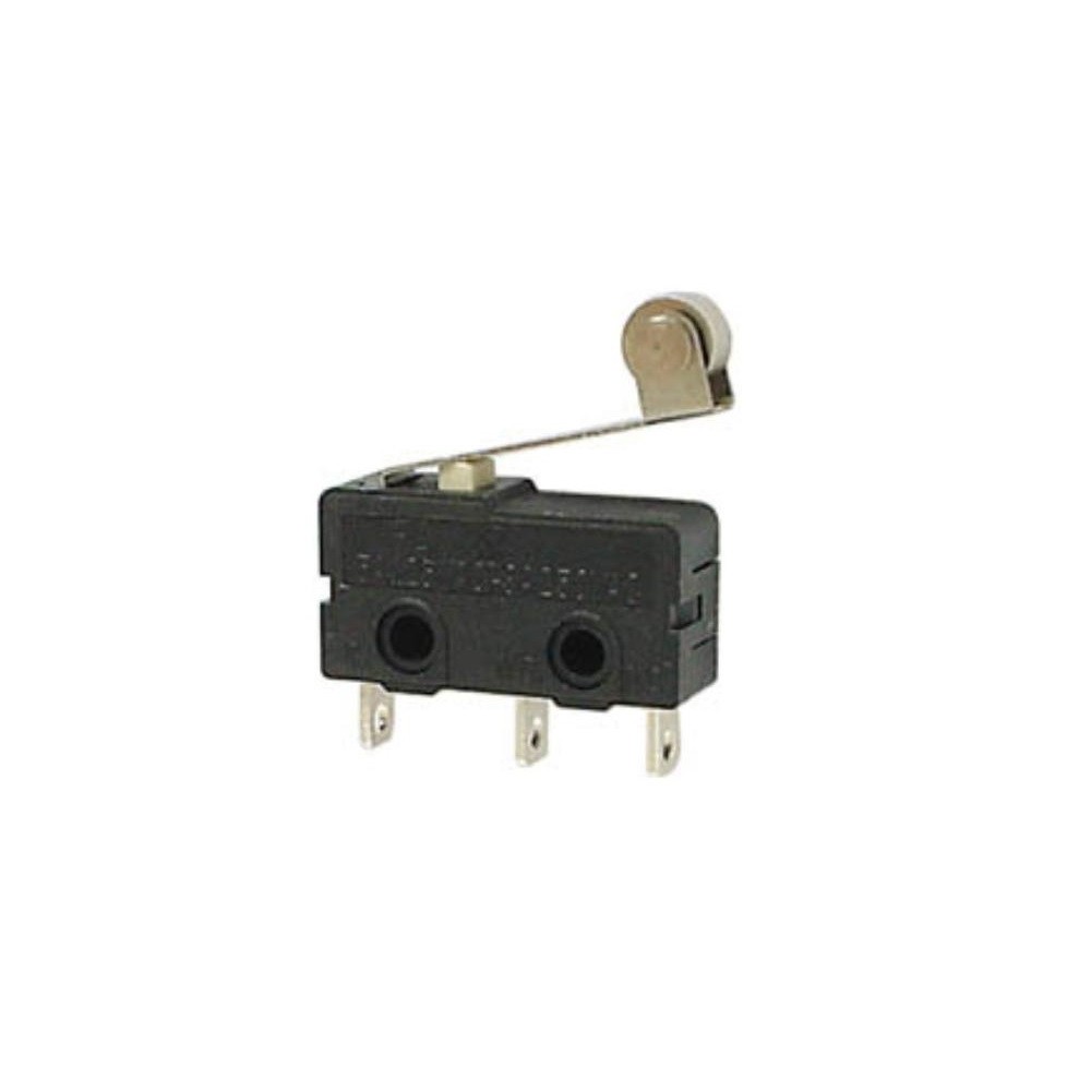 Comutador MicroSwitch, com Patilha e Rodizio, 5A, da marca VELLEMAN