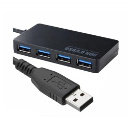 Hub USB-A para 4x USB-A 3.0