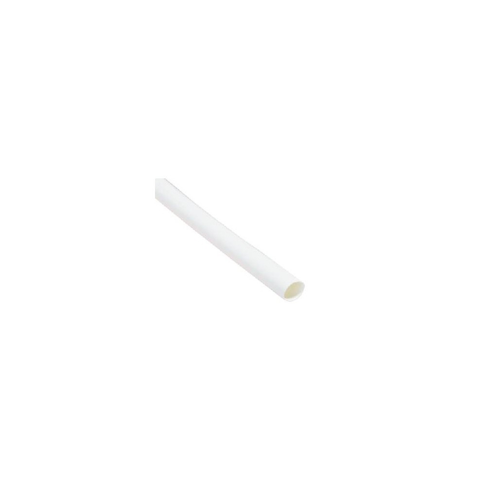 Tubo de manga Termoretrátil, Ø3.2mm, Branco