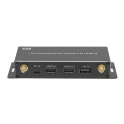 Transmissor HDMI e KVM wireless 180 metros, 4K-24Hz 1080p-60Hz