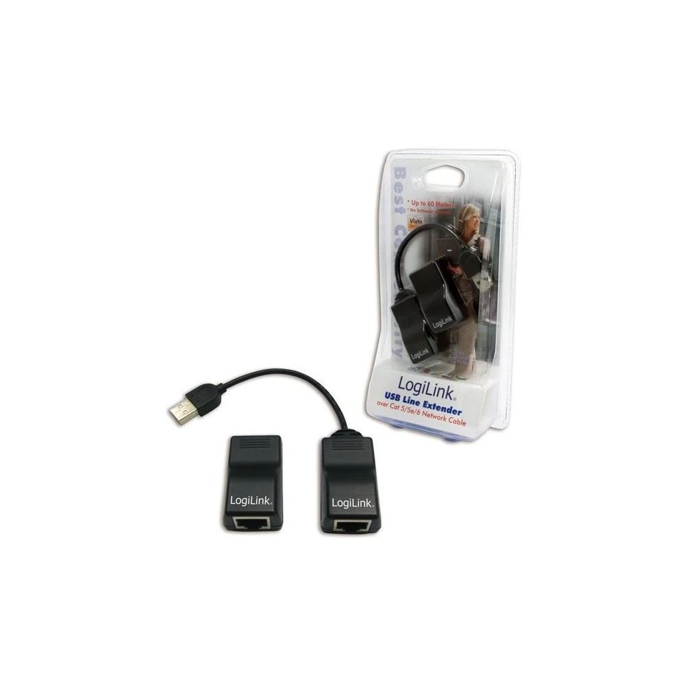 Extensor USB via UTP CAT5E até 60 metros