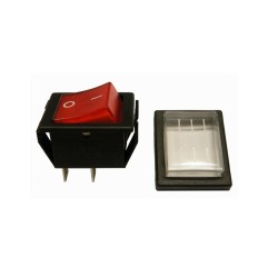 Interruptor com luz e capa de isolamento