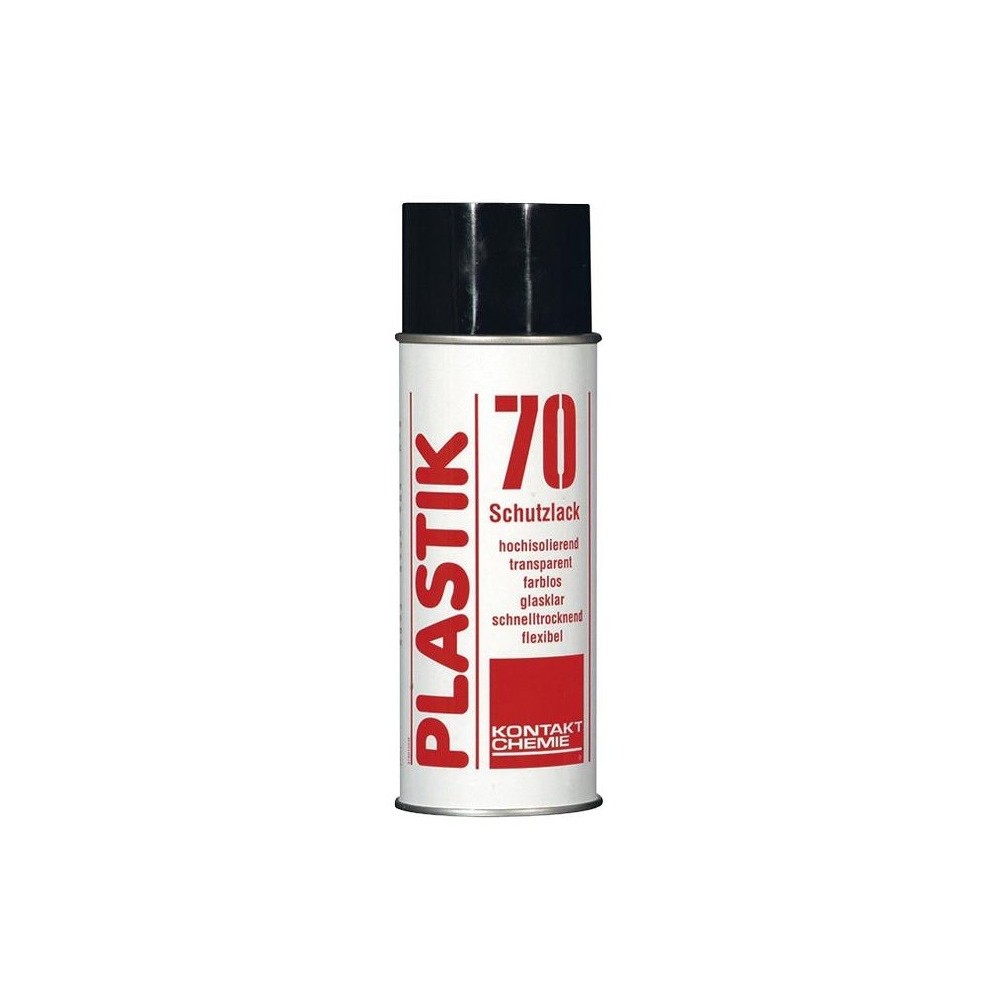 Verniz de proteção para circuitos impressos, KONTAKT PLASTIK 70, E12, 200ml