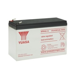 Bateria de chumbo Vrla, 12V, 9Ah, Yuasa