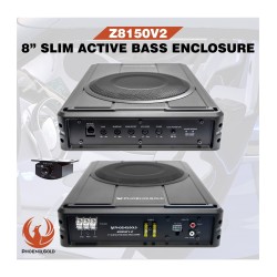 Subwoofer 8" ativo de baixo perfil, Phoenix Gold Z8150V