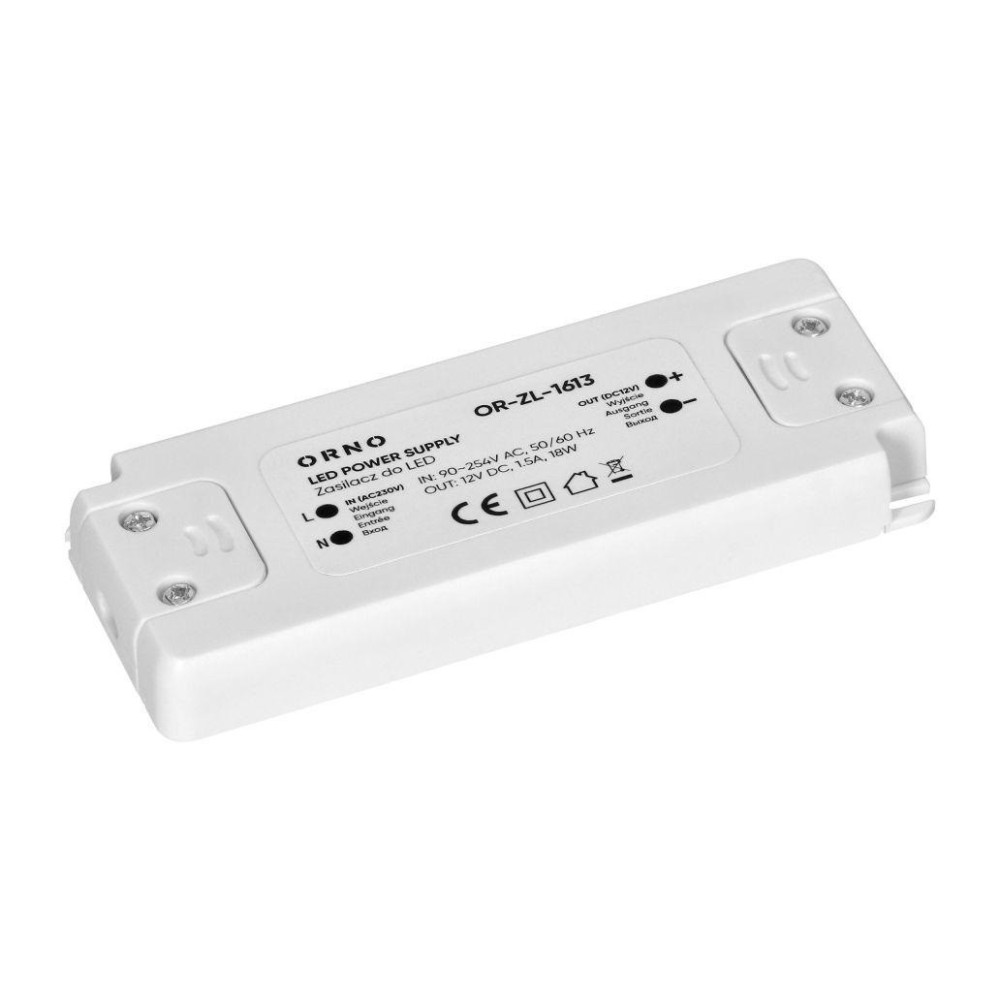 Fonte Alimentação Industrial, 1.5A, 18W, 12V
