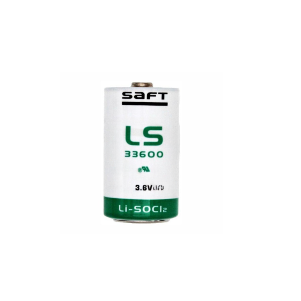 Pilha Lítio LS33600, 3.6V, 17000mAh, SAFT