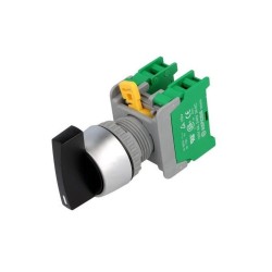 COMUTADOR ROTATIVO 3 POSICOES NA 230VAC 3A  22mm