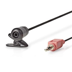 Microfone lapela, 40dB, jack 3.5mm 1-10V (3V)