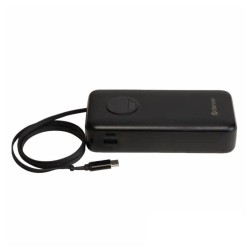Powerbank 20000mAh, com Cabo, 1xUSB-A 1xUSB-C, 65W