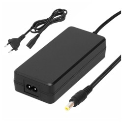 Alimentador Switching, 12V, 5A, preto