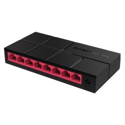 Switch de Rede Ethernet, 1GB/s, 8 Portas, RJ45