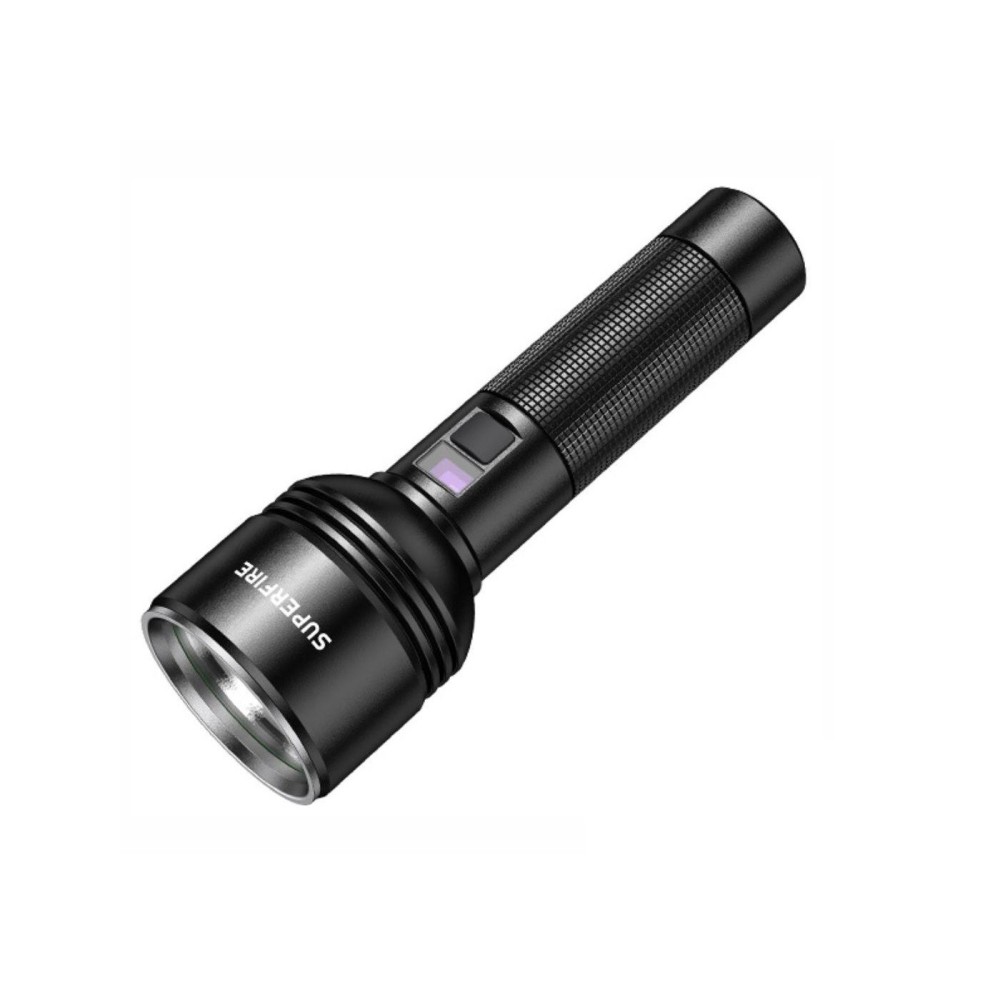 Lanterna LED recarregável, 36W, 3500lm, IP44, da marca SUPERFIRE