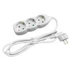 Extensão Elétrica 3G1.0, 3 x Schuko, 1.5 metros