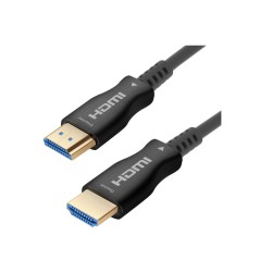 Extensão HDMI 2.0, macho-Macho, fibra ótica, 4K@60Hz, 5 metros