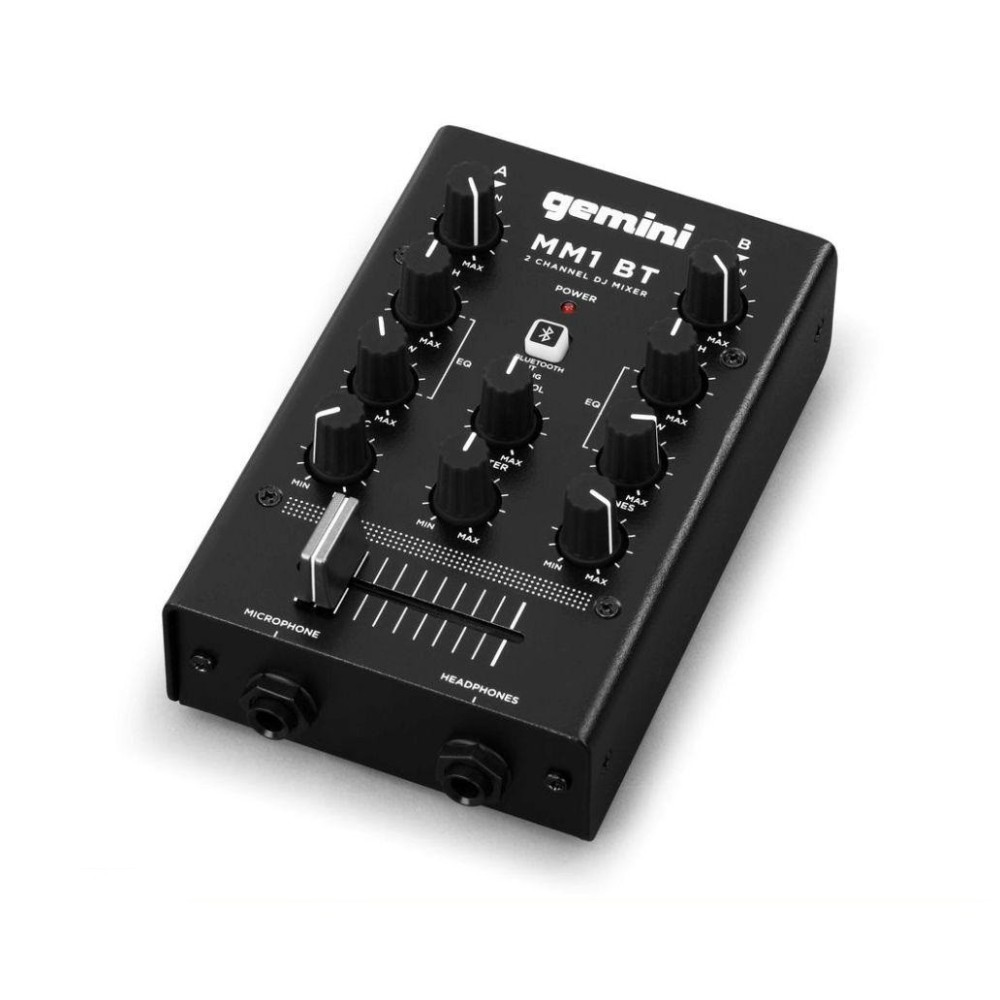 Mesa Mistura 2 Canais, função Rec, Bluetooth, GEMINI