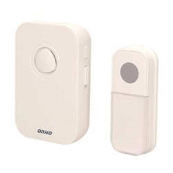 Campainha sem fios, a pilhas, para exterior, com 1 recetor